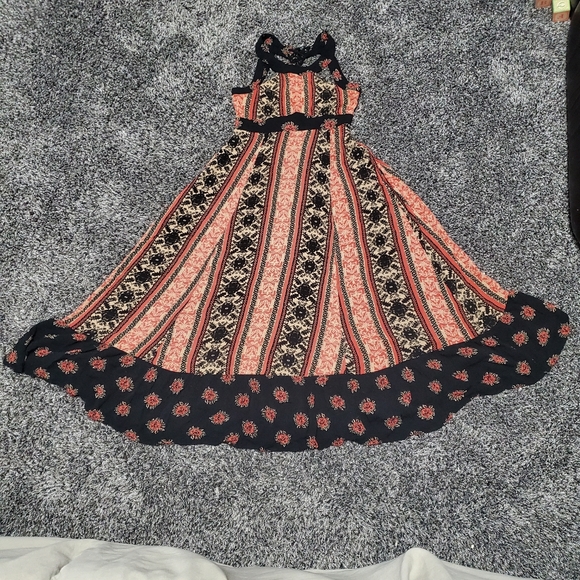 Free People Floral Maxi Dress - Picture 1 of 12